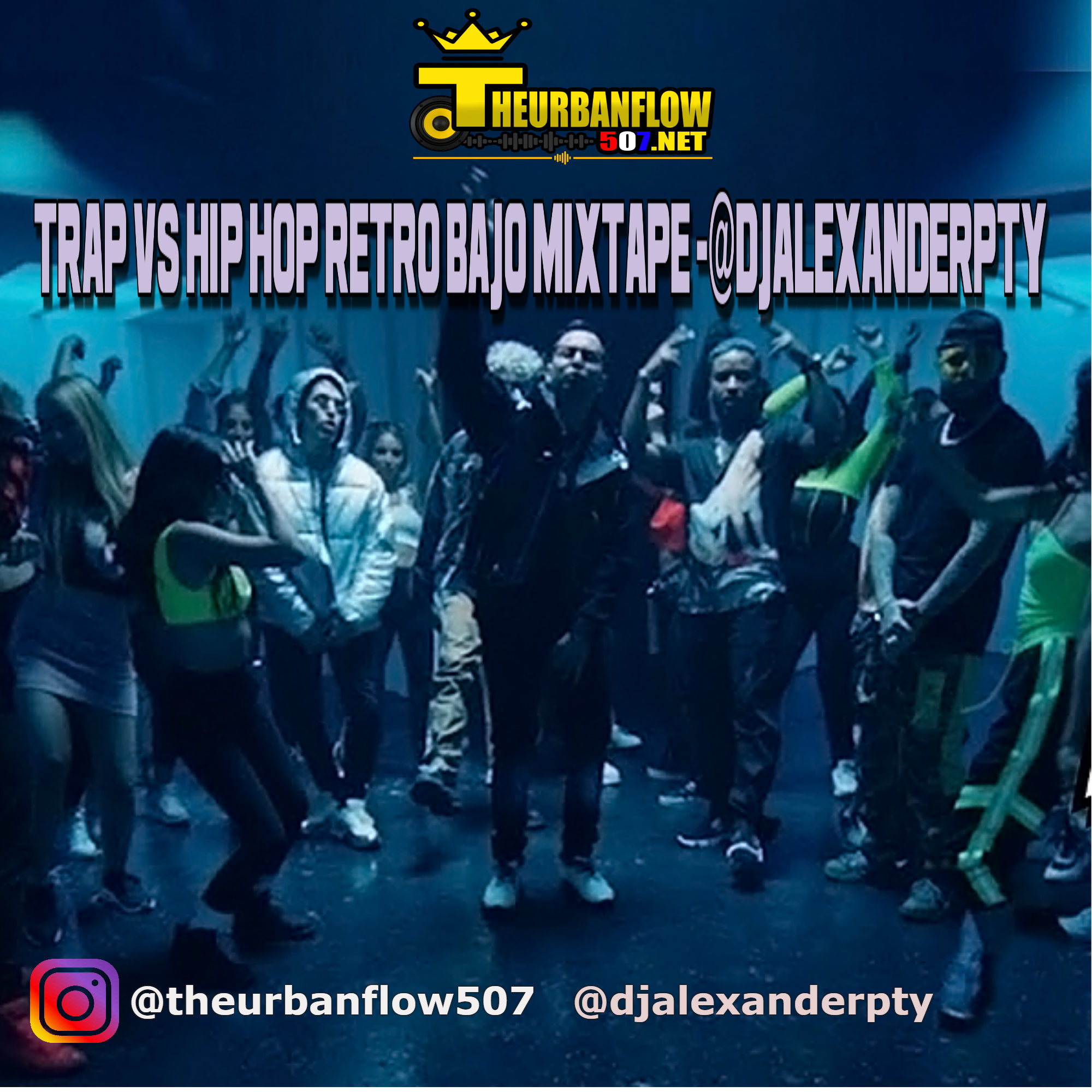 Trap Vs Hip hop Retro Bajo Mixtape -@DjAlexanderpty